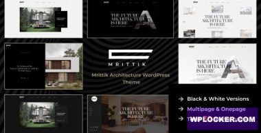 Mrittik v1.0.5 – Architecture and Interior Design Theme