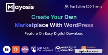 Mayosis v5.4.1 – Digital Marketplace WordPress Theme