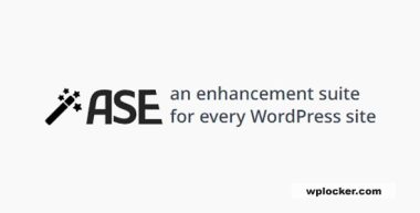 Admin and Site Enhancements (ASE) Pro v7.8.6