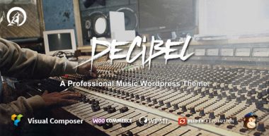 Decibel v3.8.46 – Professional Music WordPress Theme  nulled