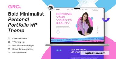 LinkGrace v1.0 – Creative Portfolio WordPress Theme