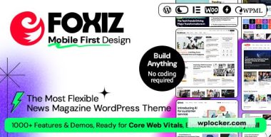 Foxiz v2.6.3 – WordPress Newspaper News and Magazine  nulled