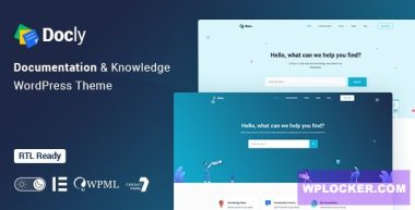 Docly v2.1.4 – Documentation And Knowledge Base WordPress Theme