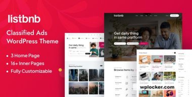 Listbnb v1.0.6 – Classified Ads WordPress Theme