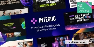 Integro v1.8 – IT Services & Digital Agency WordPress Theme