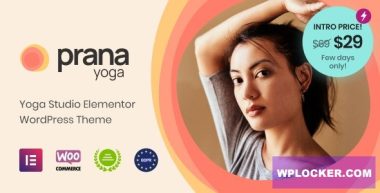 Prana Yoga v1.3.0 – Theme for Elementor