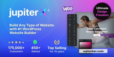 JupiterX v4.9.2 – Website Builder For WordPress & WooCommerce  nulled