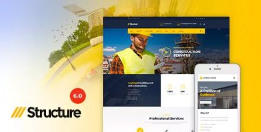 Structure v7.4.1 – Construction WordPress Theme